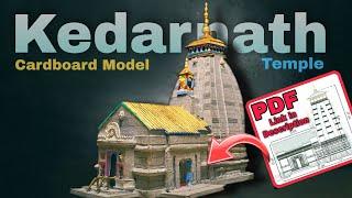 How to make Kedarnath Temple | With Measurements Pdf