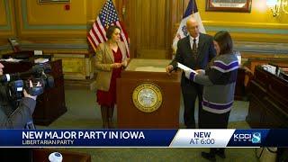 Libertarians make it official: They are now a major party in Iowa