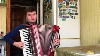 Розпрягайте хлопці коней Українські народні пісні під акордеон #cover #аккордеон