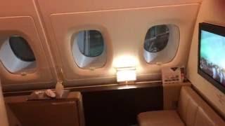 Etihad First Class Apartment A380 Review