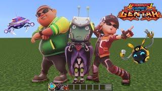 Addon BoBoiBoy Gentar Di Minecraft! MINECRAFT BoBoiBoy Galaxy Gentar