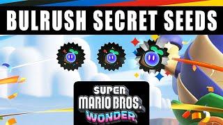 Super Mario Bros Wonder Bulrush Coming Through Wonder Seeds - Secret Wonder Seeds location