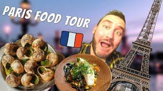 PARIS FOOD TOUR!! Traditional French Food + GIANT SNAILS 