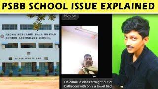 PSBB School Issue Explained | PSBB  Trendloud? | Tamil | JK