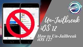 UnJailbreak iOS 12 - 12.1.2 : How to Remove UnCover Jailbreak & Delete Cydia without Computer?