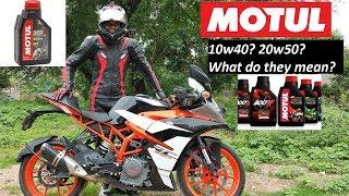 What does 10w40 mean? Understanding Engine OIL Grade Numbers. Motorcycle Tips.