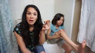 TWEEN'S FIRST TIME SHAVING LEGS | HOW TO