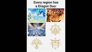 Every region has a Dragon Duo #genshinimpact #memes