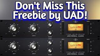 Take Advantage Of This Limited Time FREE VST Plugin by Universal Audio Now!