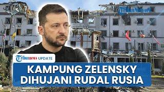 Detik-detik Putin Bombardir Kampung Zelensky hingga Presiden Ukraina 'Mewek': Stop Serang Kiev