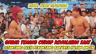 Ombak Tenang Cukup Kewalahan Saat Ditantang Penantang Barunya Hujan Angin / Peresean Terbaru 2024