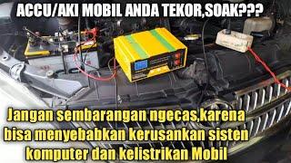 CARA NGECAS ACCU MOBIL YANG BAIK DAN BENAR