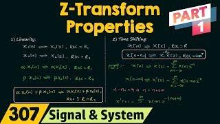 Properties of Z-Transform (Part 1)