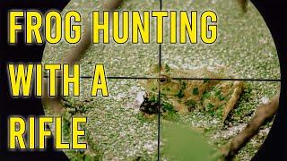 This Is Cheating | Frog Hunting With A .22