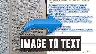 How to Extract Text from Image Using Google Drive