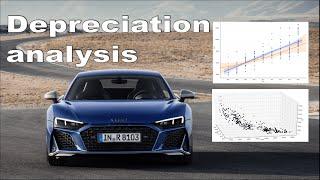 How to buy an Audi R8 without losing money. Depreciation analysis using machine learning.