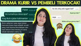 DRAMA CHAT KURIR & PEMBELI OLSHOP TERKOCAK!!! (2)