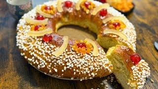 Brioche des rois moelleuse pour l'épiphanie