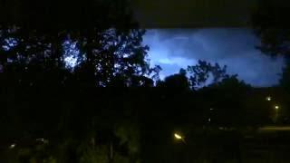 Thunderstorm in Riga (26-27.06.2016) part 1