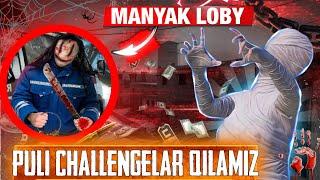 LOBBY VA PULLI CHALLENGELA QILAMIZ // TEKINGA SETLAR OLISH // 30K SOON #shorts #pubgmobile #tdm