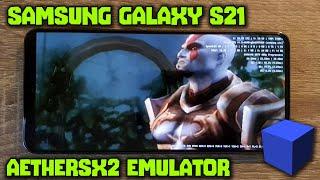 Galaxy S21 / Exynos 2100 - God of War 2 / THPS3 / Crash Bandicoot TWOC - AetherSX2 - Test