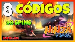 2 CÓDIGOS NUEVOS8 CÓDIGOS de   NINJA TIME   Roblox 2025   NINJA TIME ROBLOX   EMiLiOR