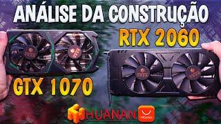 PRESTA MESMO??? Análise INTERNA da RTX 2060 e GTX 1070 HUANANZHI do AliExpress!