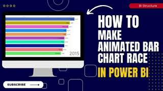 How to create Animated Bar Chart Race in Power BI? | BI Structure