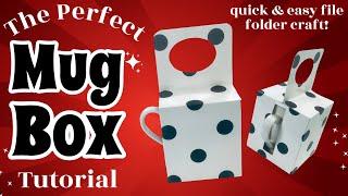 YOU’VE GOT TO SEE THIS!! Easy Process For ALL SIZE MUGS! Make A Box!