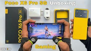 Poco X6 Pro 5G unboxing and gaming test MediaTek Dimensity 8300 Ultra processor, 64MP camera