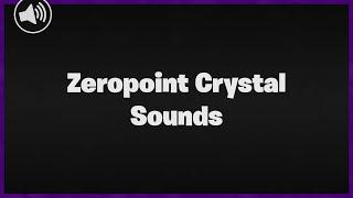 Fortnite Zeropoint Crystal Sounds | v15.00 | Fortnite Sounds | Skyem