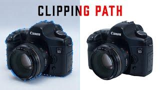 How to Create Clipping Path In Photoshop | Clipping path tutorial | Background removal