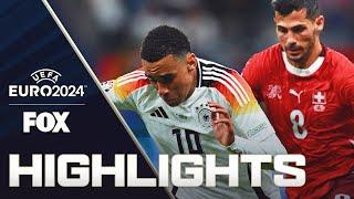 Switzerland vs. Germany Highlights | UEFA Euro 2024