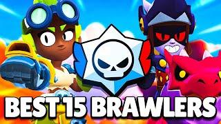 THE BEST 15 BRAWLERS for RANKED - Season 34