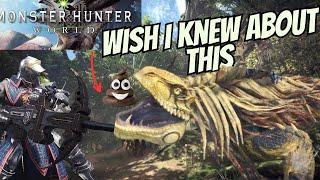 Things I Wish I Knew Starting Monster Hunter World