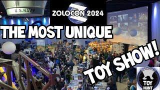 TOY HUNTING - UNIQUE TOY SHOW - ZOLOCON 2024 VINTAGE RETRO TOYS MARVEL LEGENDS GI JOE MYTHICS EPS313