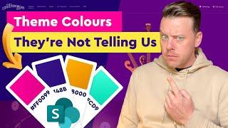 How to create CUSTOMISED colour themes in SharePoint Online like a pro!