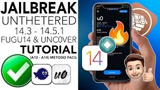  ►TUTORIAL OFICIAL • JAILBEAK UNTHETHERED iOS 14.3 - 14.5.1 (Unc0ver + Fugu) (FACIL) (Mac)  