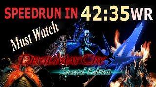 Devil May Cry 4 Special Edition HOH Vergil SPEEDRUN In 42:35 [World Record] SGS