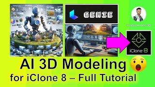 Genie AI 3D Modeling for iClone 8 - Full Tutorial