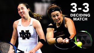 Julia Lilien (ND) vs Estella Jaeger (USC) Final Match Highlights | College Matchday