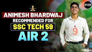 Animesh Bhardwaj SSC Tech 59 Electrical Electronics | OTA AIR-2 | SSBCrack Talks #29