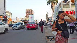 NICE VIEW WALK THROUGH OSU OXFORD STREET ACCRA GHANA AFRICAN WALK VIDEOS