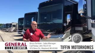 Tiffin Motorhome Selection & REBATES! at General RV Center of West Michigan