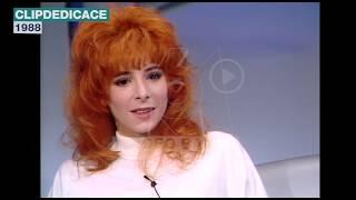 Extrait archives M6 Video Bank // Mylène Farmer (Clip Dédicace - 1988)