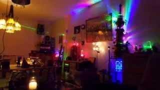 Disco show lasers and LED effect  (House Music) - high tech antiques - The Boomroom