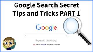 Google Search Secret Tips and Tricks PART 1