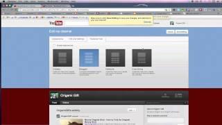 YouTube New Channel Design