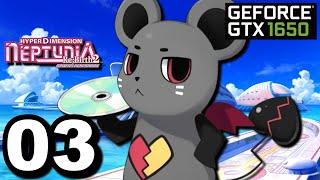 Hyperdimension Neptunia Re Birth2: Sisters Generation Gameplay Part 3 - Scheming Rodent