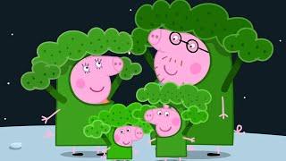 Peppa Pig Goes To America and Dresses as Broccoli!    Peppa Pig Official Family Kids Cartoon